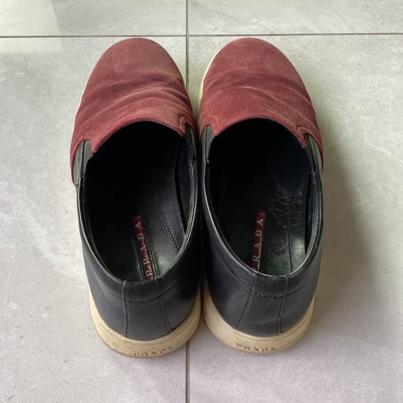 men’s PRADA Slip-On Sneaker sz 6 - Picture 3 of 6